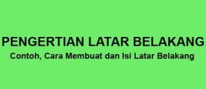 Cara Membuat Latar Belakang Penelitian Yang Baik