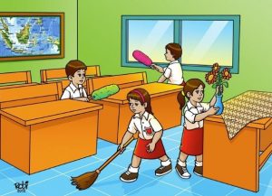 Gambar Lingkungan Sekolah Yang Bersih Dan Bagus